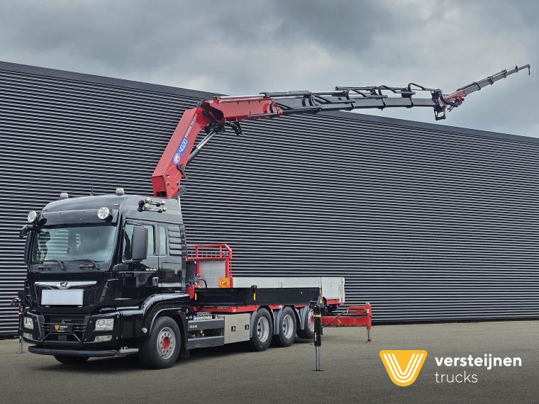 MAN TGS 35.510 8x4-4 BL / HMF 40 tm CRANE / KRAN